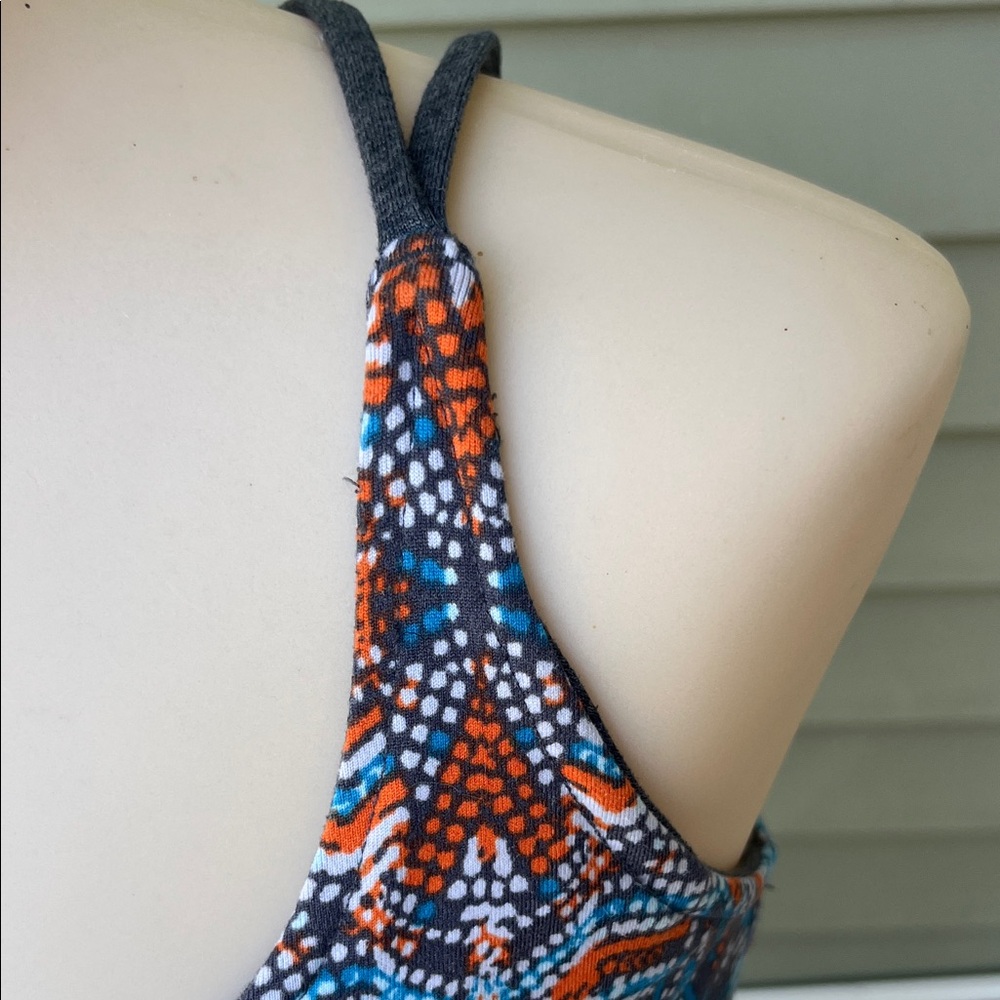 Like new Soybu Sleeveless Strappy Patterned Dress - Picture 3 of 15